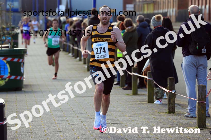 The 2024 Blyth 10k Road Race.  Photo: David T. Hewitson/Sports for All Pics